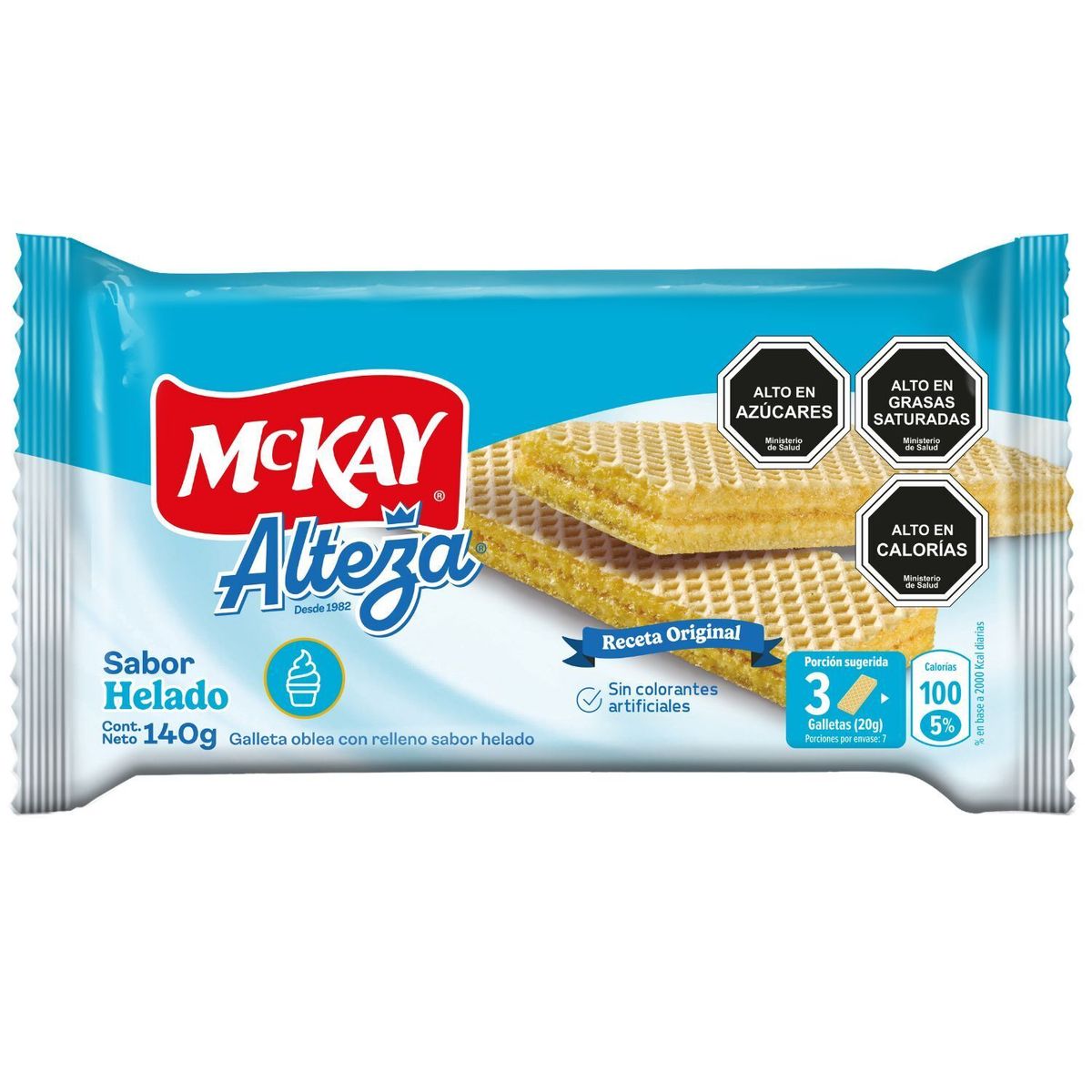 MCKAY - Galleta Alteza Helado 140 g