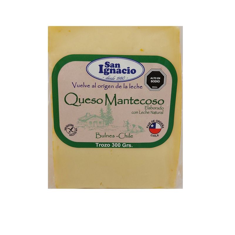 SAN IGNACIO - Queso Mantecoso Trozo