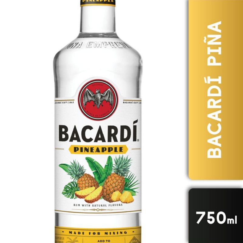 BACARDI - Ron Bacardí Sabor Piña 35° 750 CC