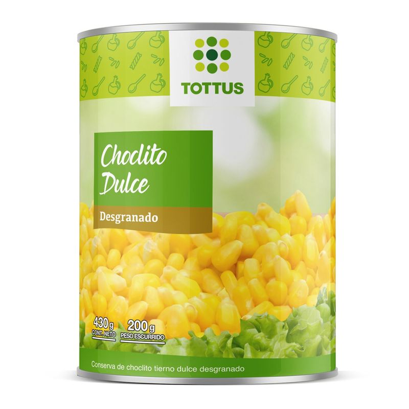 TOTTUS - Choclitos Dulce Desgranado Tottus 430 g