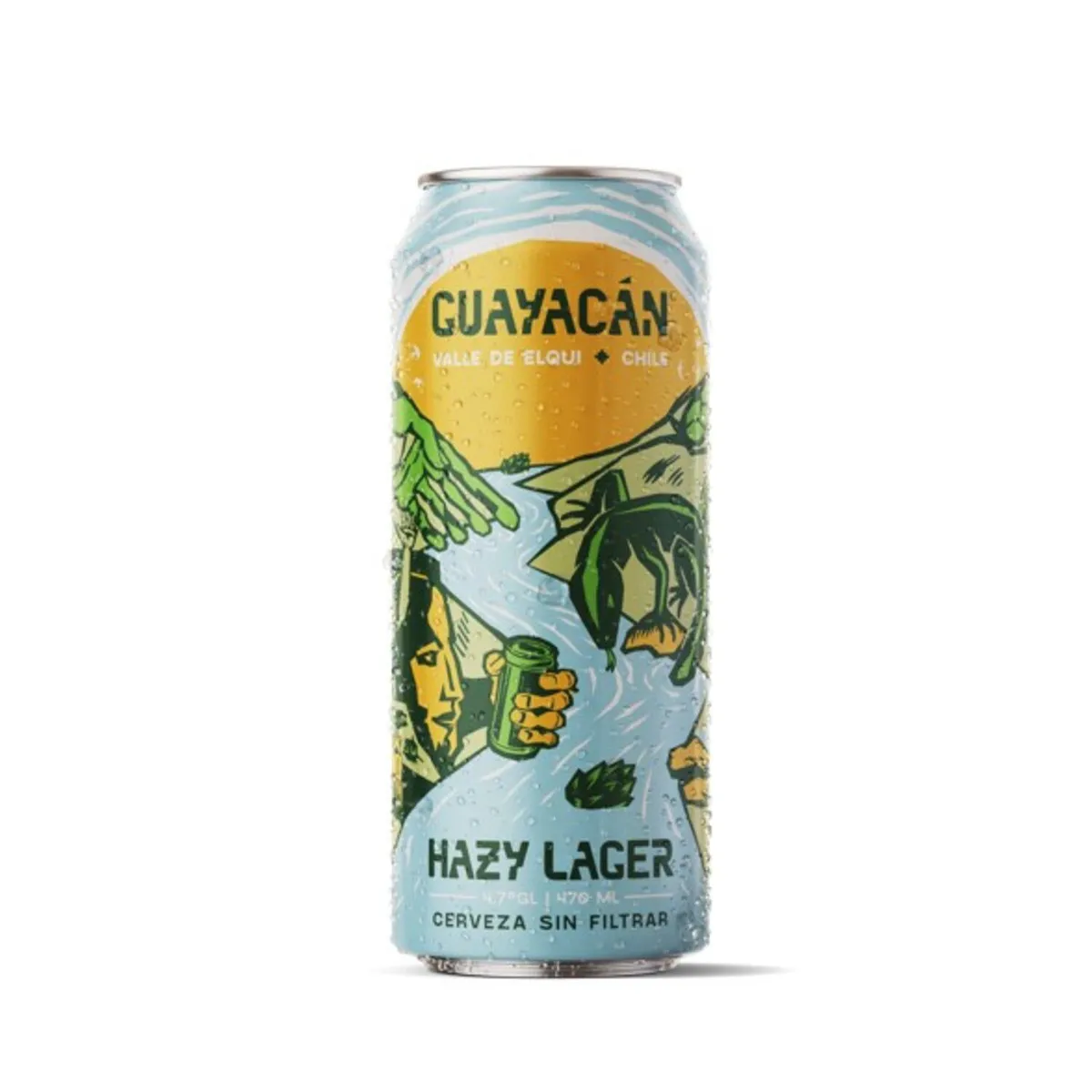 GUAYACAN - Cerveza Hazy Lager Guayacan 4.7° 470 ml