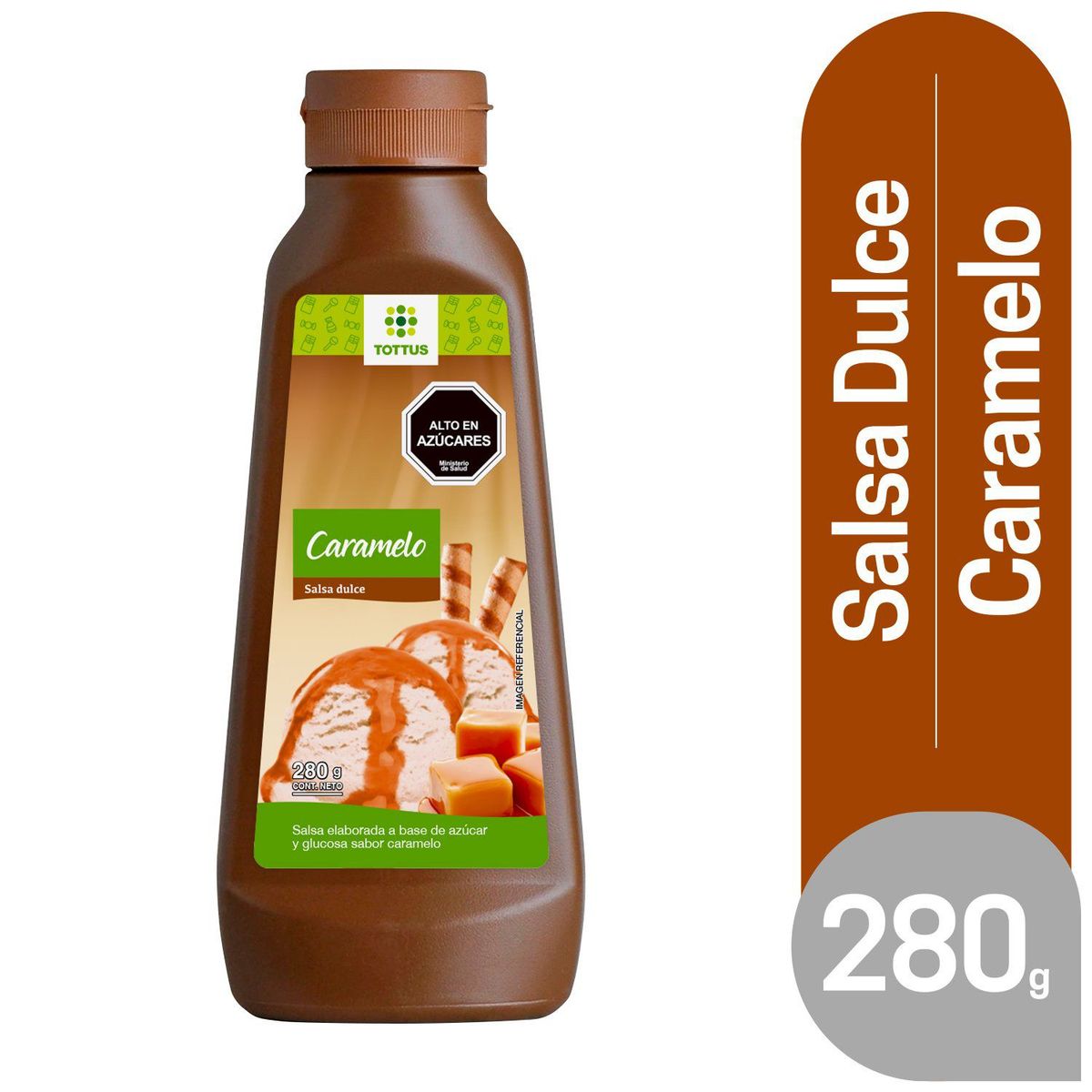 TOTTUS - Salsa Dulce Sabor Caramelo