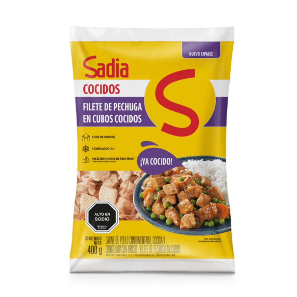 SADIA - Cubitos de Pollo Congelados