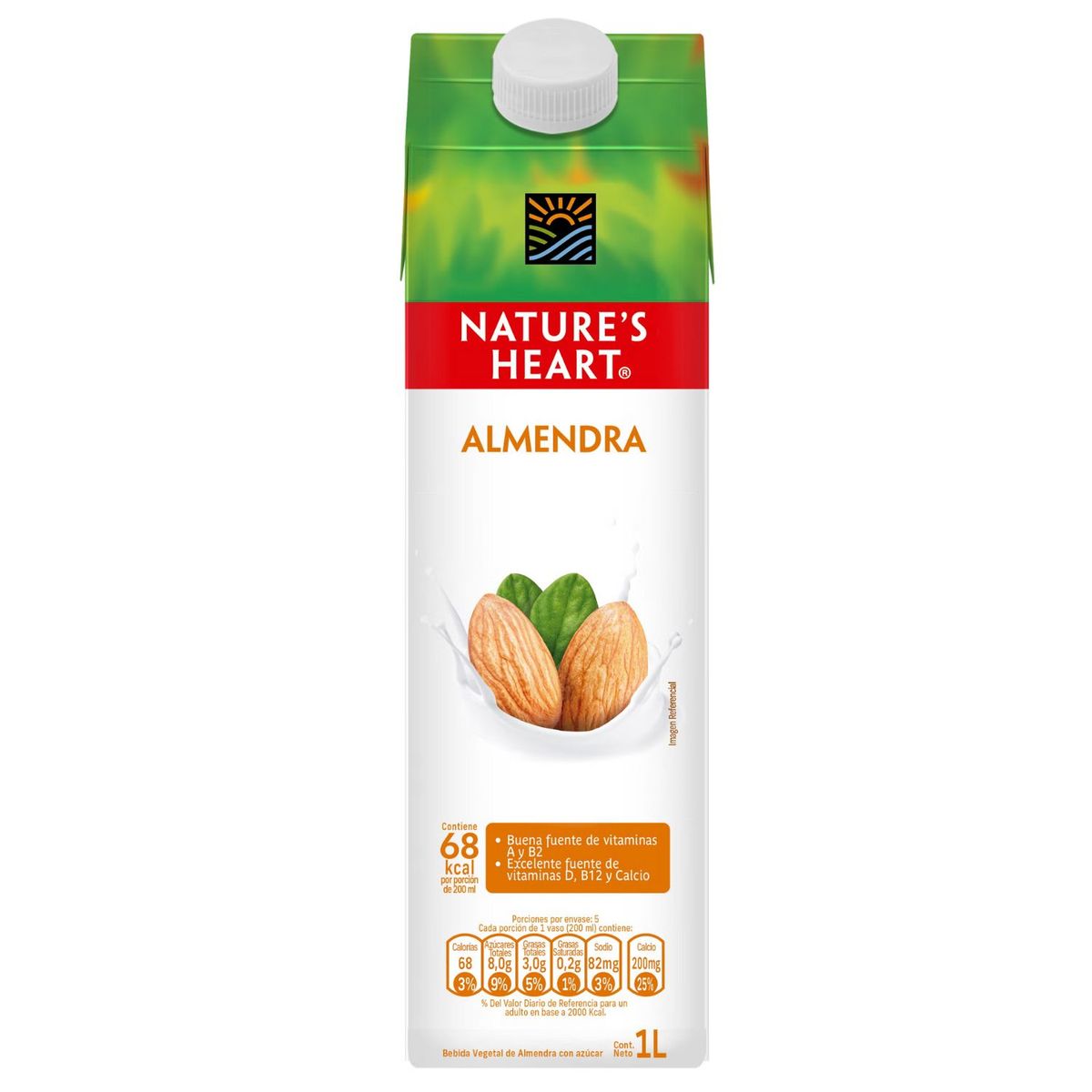 NATURE'S HEART - Bebida Vegetal Almendra