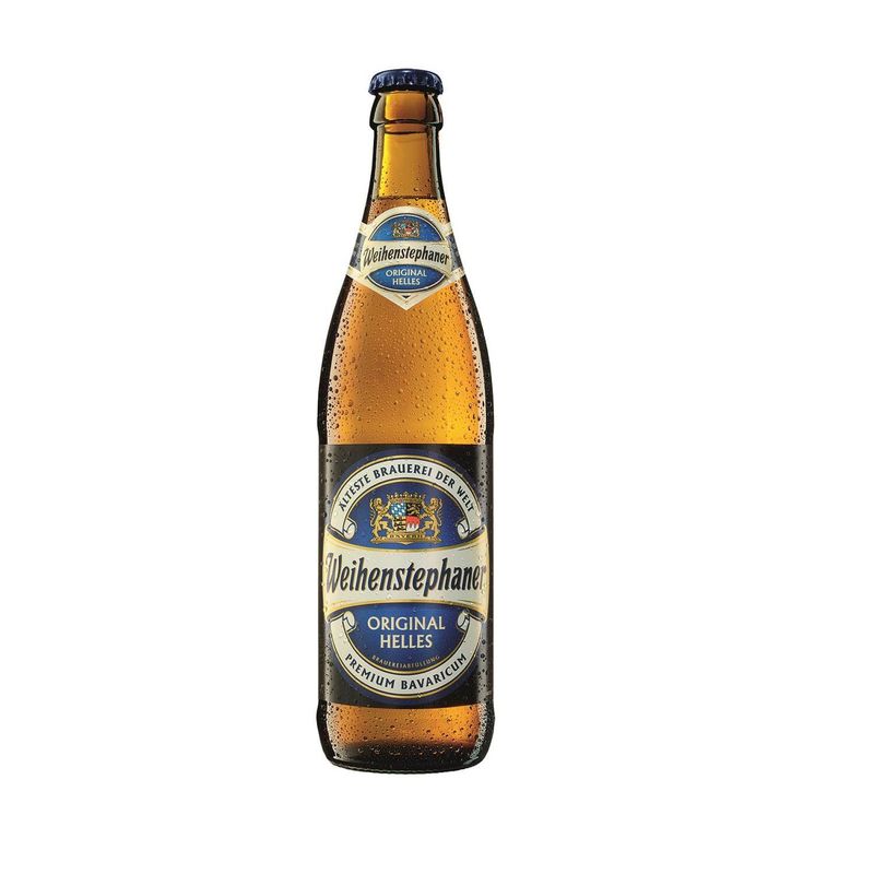 WEIHENSTEPHAN - CERVEZA HELLES WEIHENSTEPHAN 5.1G 500ML