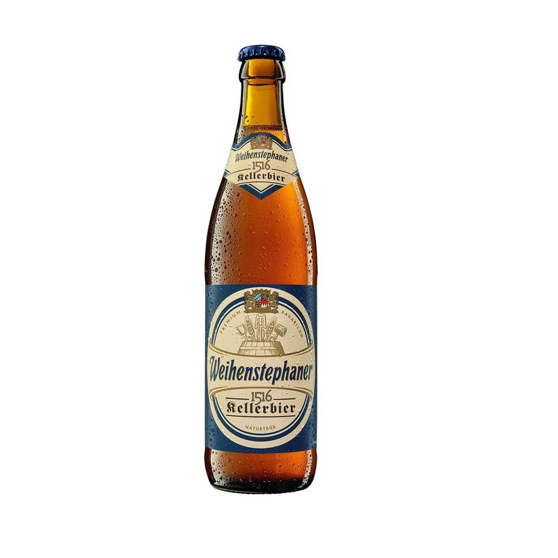 WEIHENSTEPHAN - CERVEZA KELLERBIER WEIHENSTEPHAN 500ML