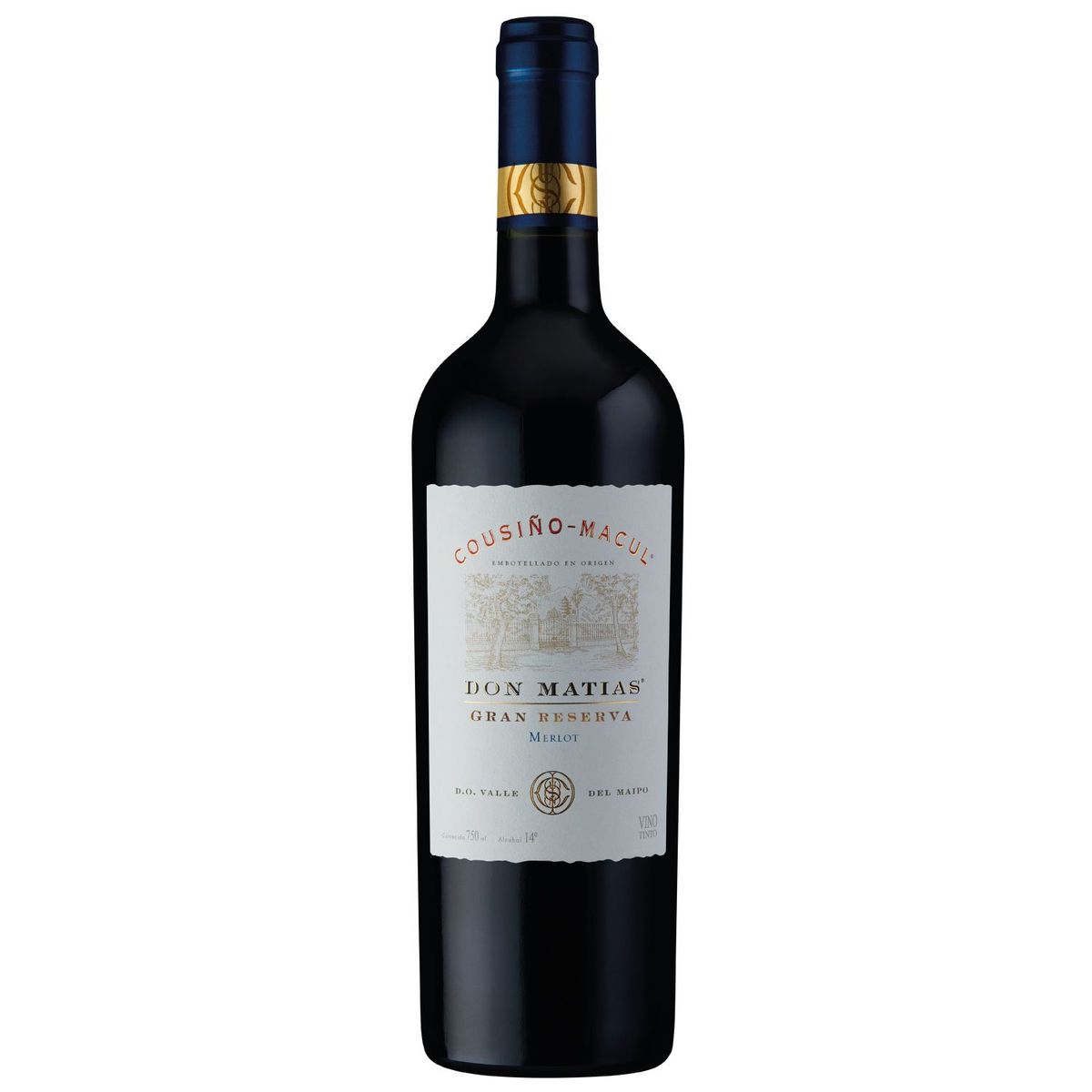 DON MATIAS - Vino Merlot Gran Reserva