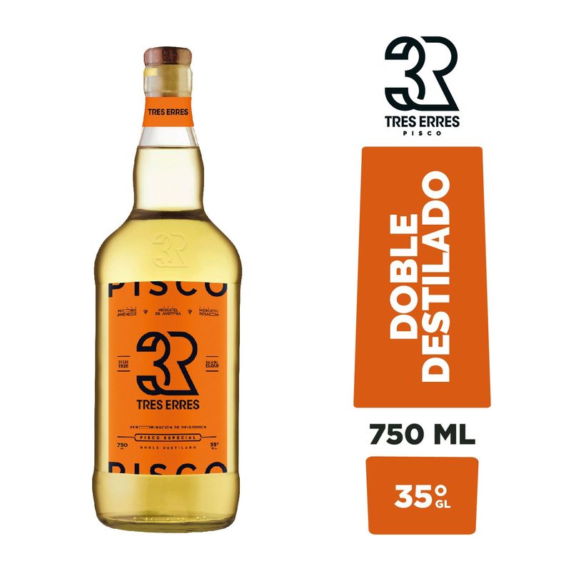 TRES ERRES - Pisco 35° GL