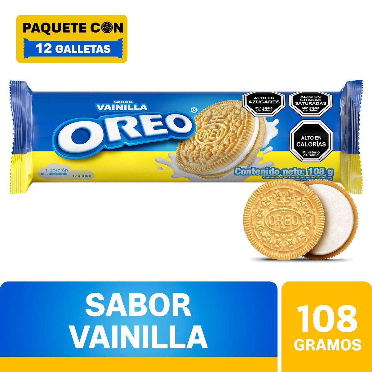 OREO - Galleta Golden Oreo