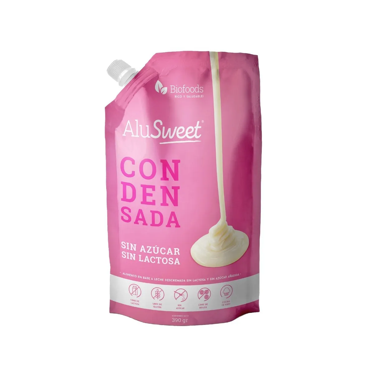 ALUSWEET - Leche Condensada sin Azúcar