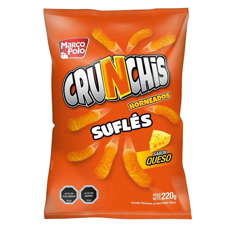 MARCO POLO - CRUNCHIS SUFLES QUESO MARCO POLO 220G