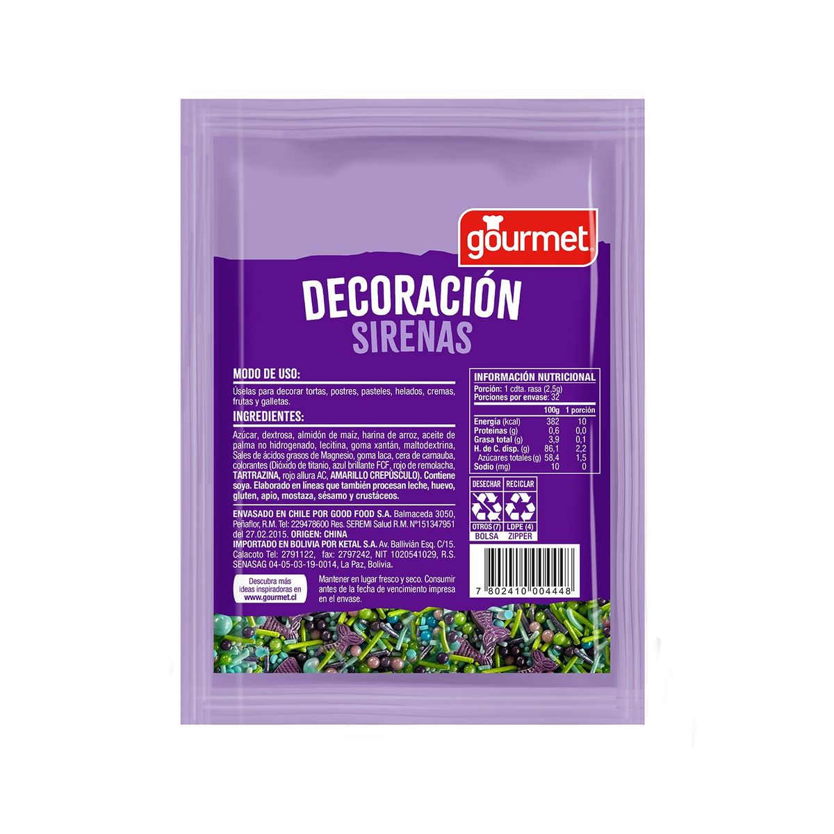 GOURMET - Decorativos de Sirena