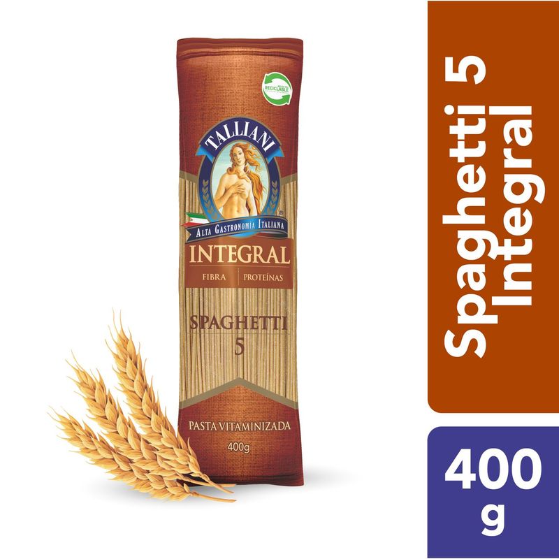 TALLIANI - PASTA INTEGRAL SPAGHETTI 5 TALLIANI UND