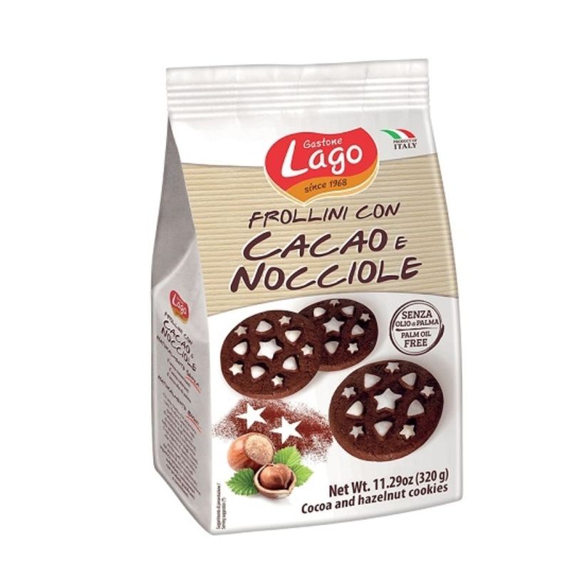 LAGO - Galletas Cacao y Avellana Lago 320 g
