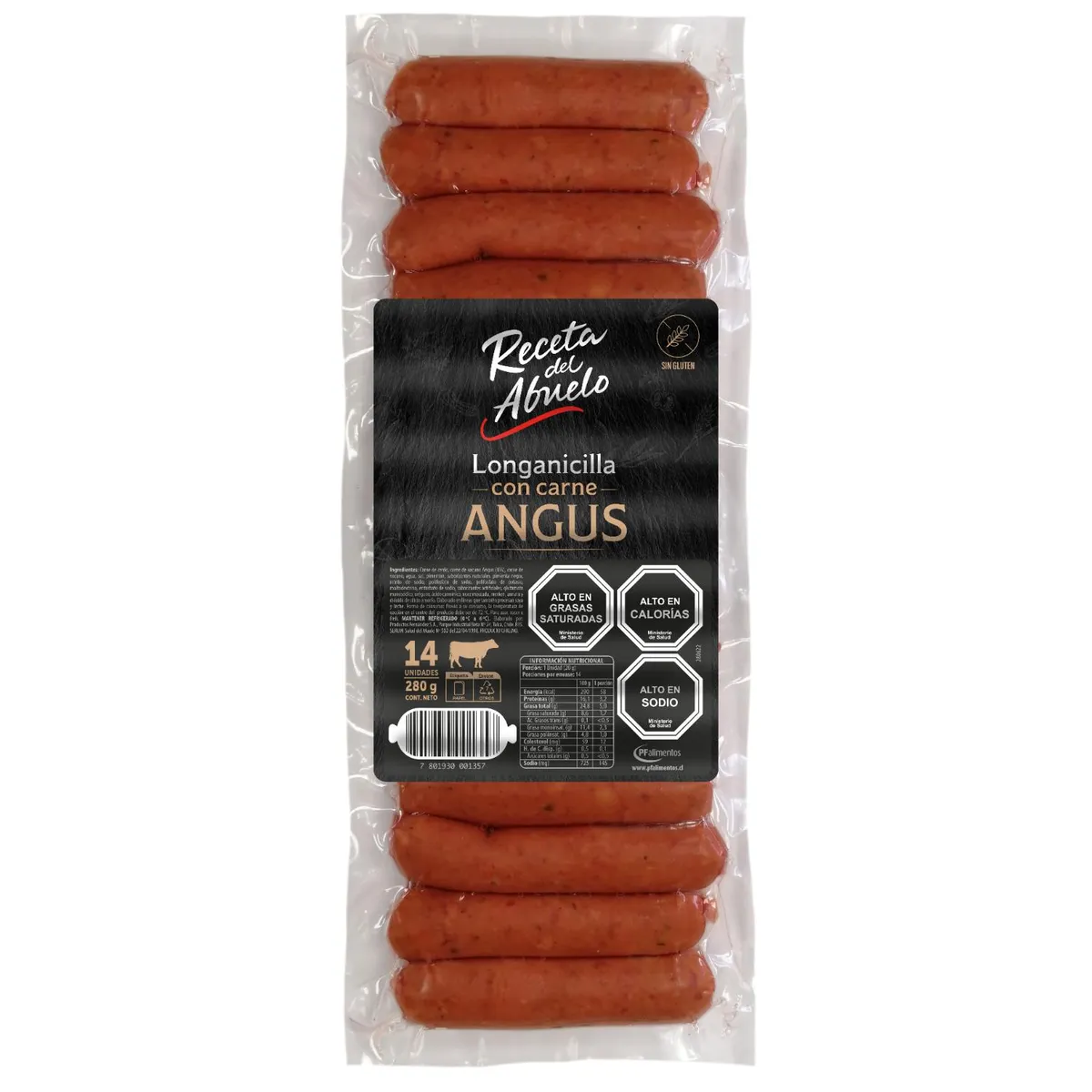 RECETA DEL ABUELO - Longanicilla Angus Receta del Abuelo 280 g