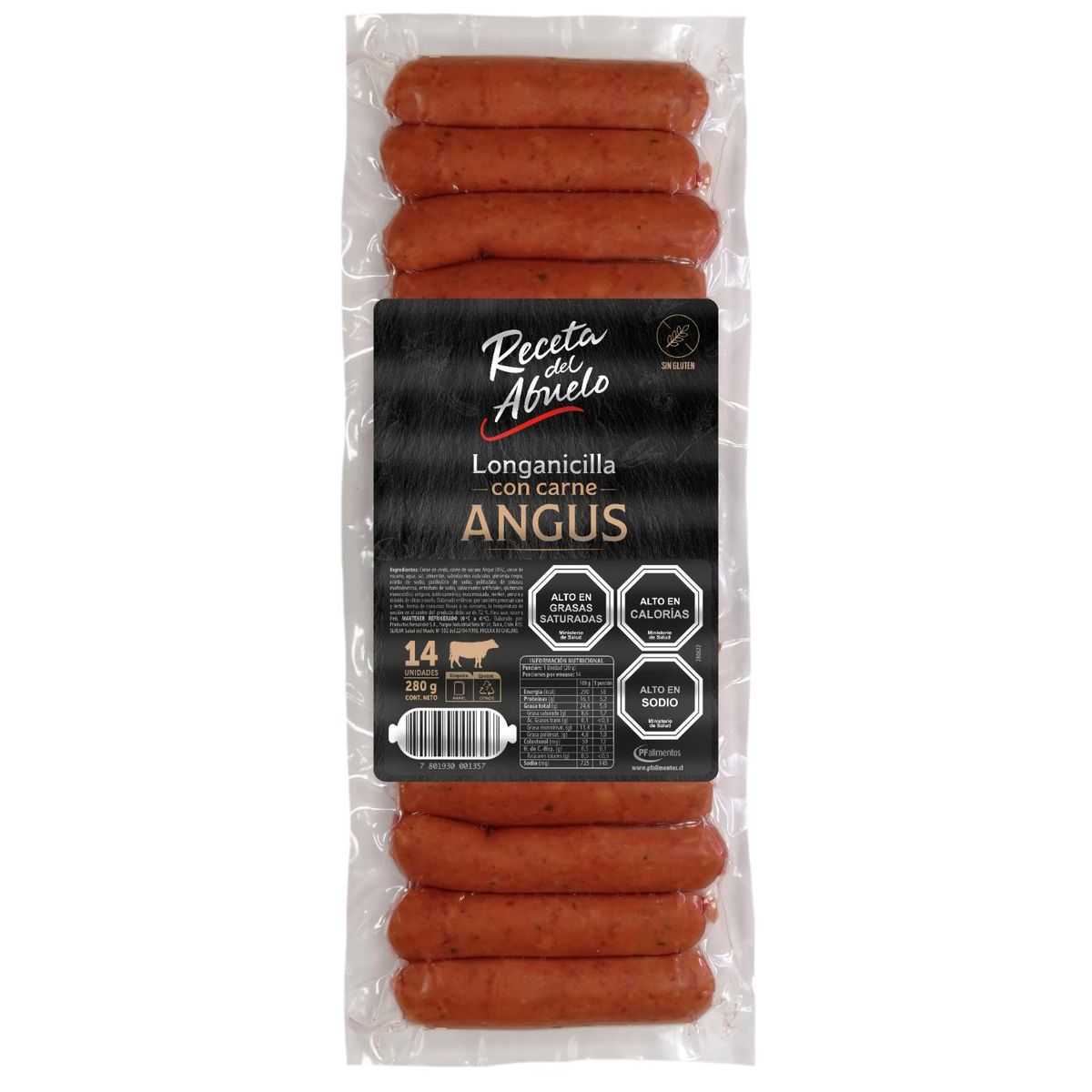 RECETA DEL ABUELO - Longanicilla Angus Receta del Abuelo 280 g