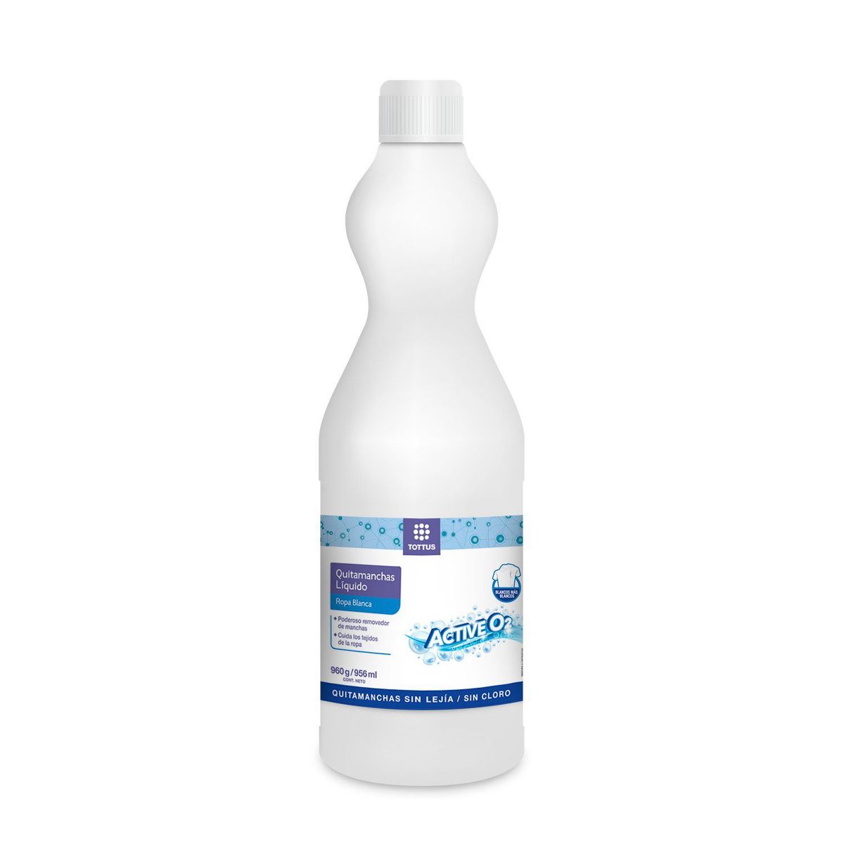 TOTTUS - Quitamanchas Líquido Ropa Blanca Active O2 Tottus 960 gr