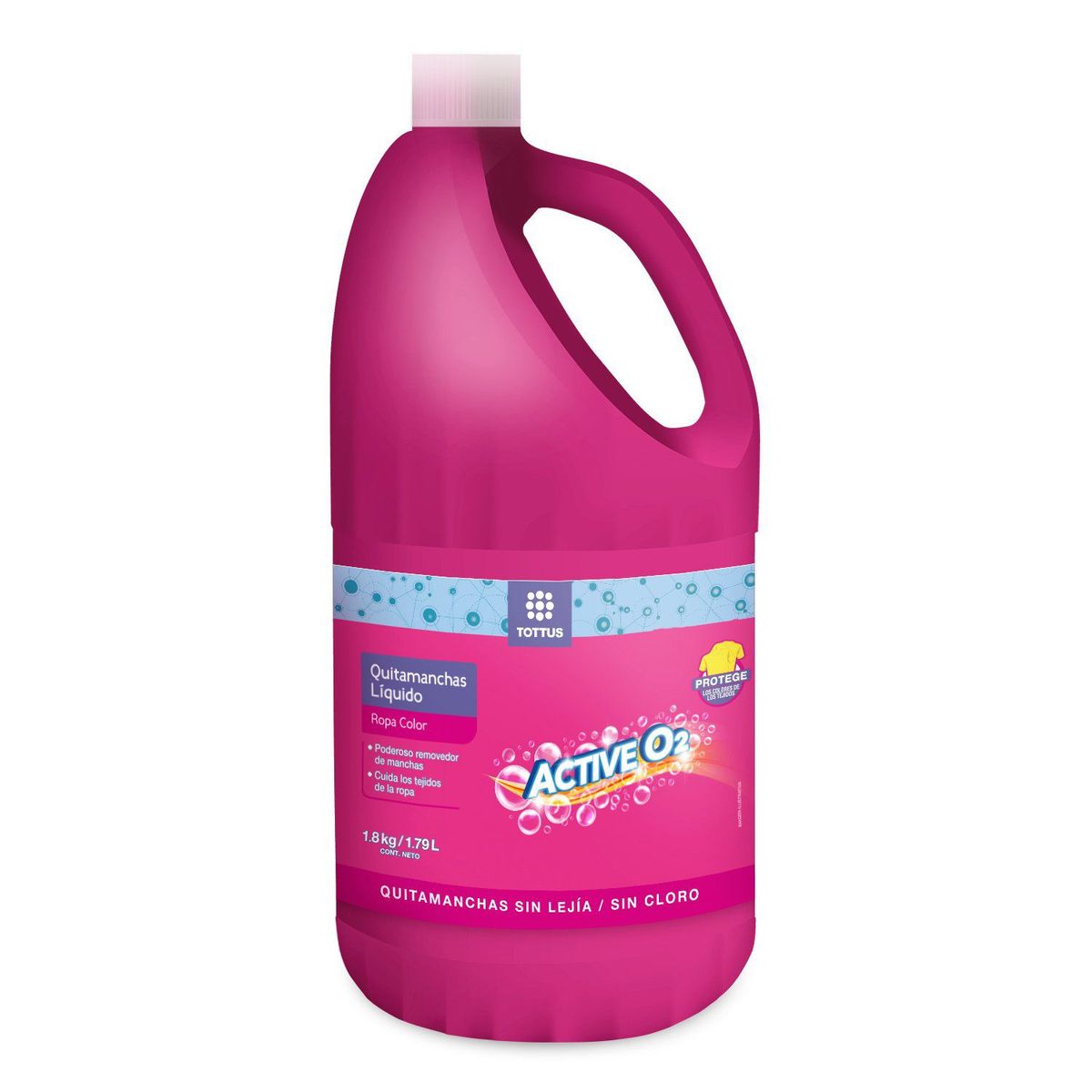 TOTTUS - Quitamanchas Active O2 Ropa Color Tottus 1.8 lt
