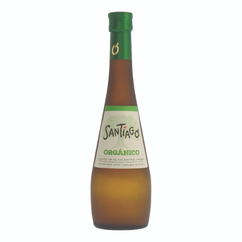 SANTIAGO - Aceite de Oliva Extra Virgen Orgánico Santiago 500 ml