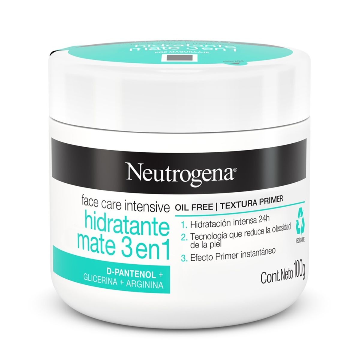 NEUTROGENA - Crema Hidra Mate 3 en 1