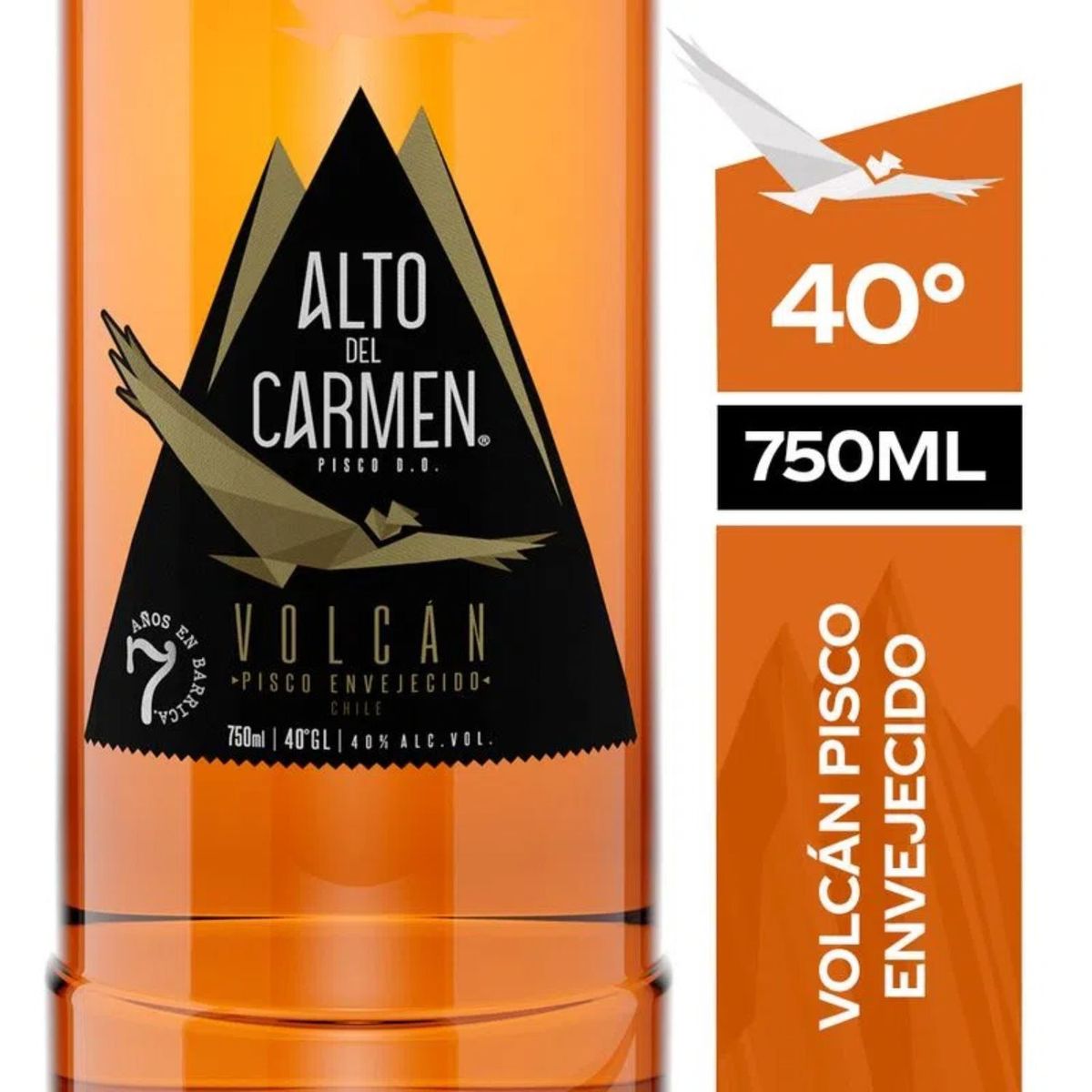 ALTO DEL CARMEN - Pisco Volcan 40°