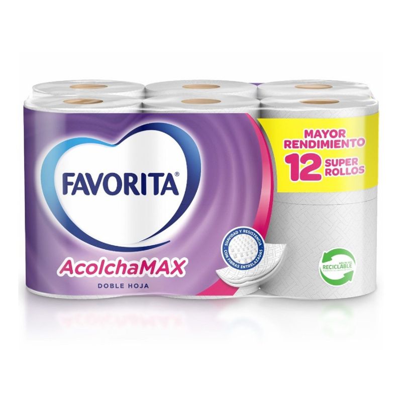 FAVORITA - Papel Higiénico Acolchamax