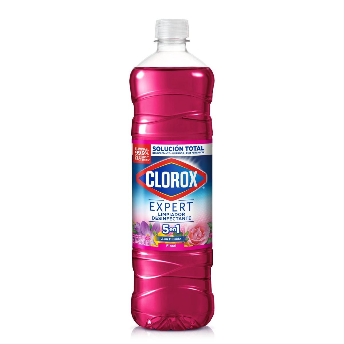 CLOROX - Clorox Limpiador Desinfectante Floral Botella 900 ml