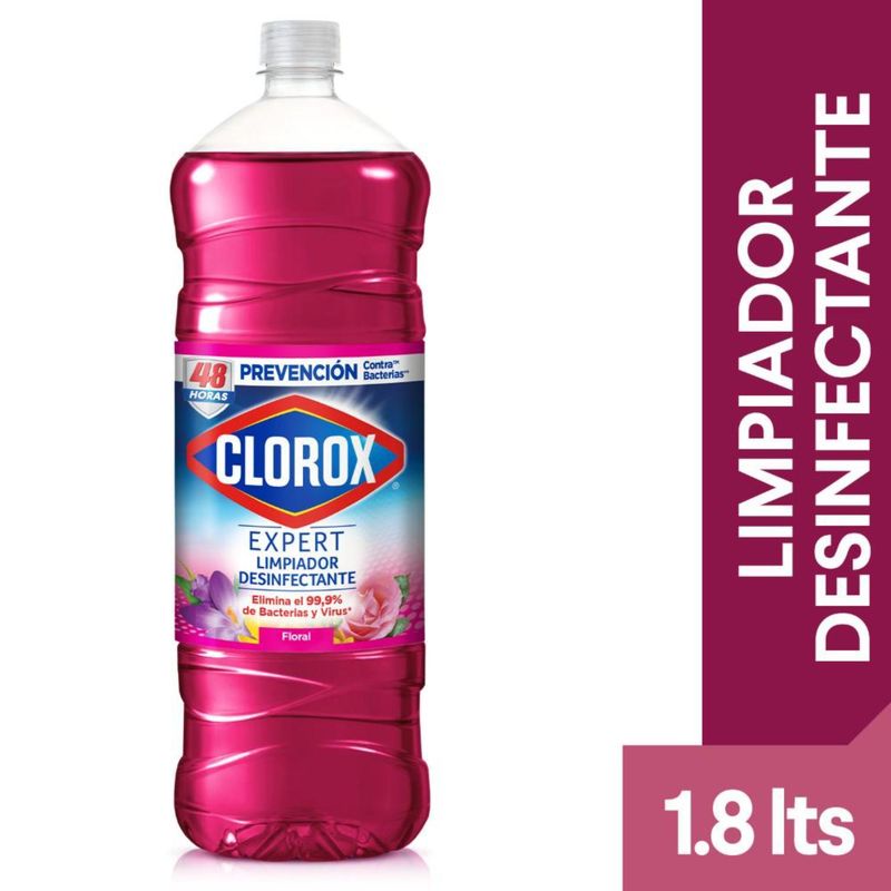 CLOROX - Clorox Limpiador Desinfectante Floral Botella 1.8 Lts