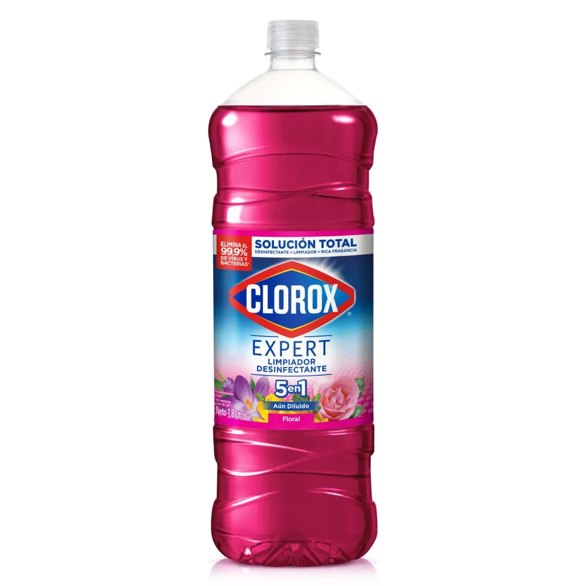 CLOROX - Clorox Limpiador Desinfectante Floral Botella 1.8 Lts