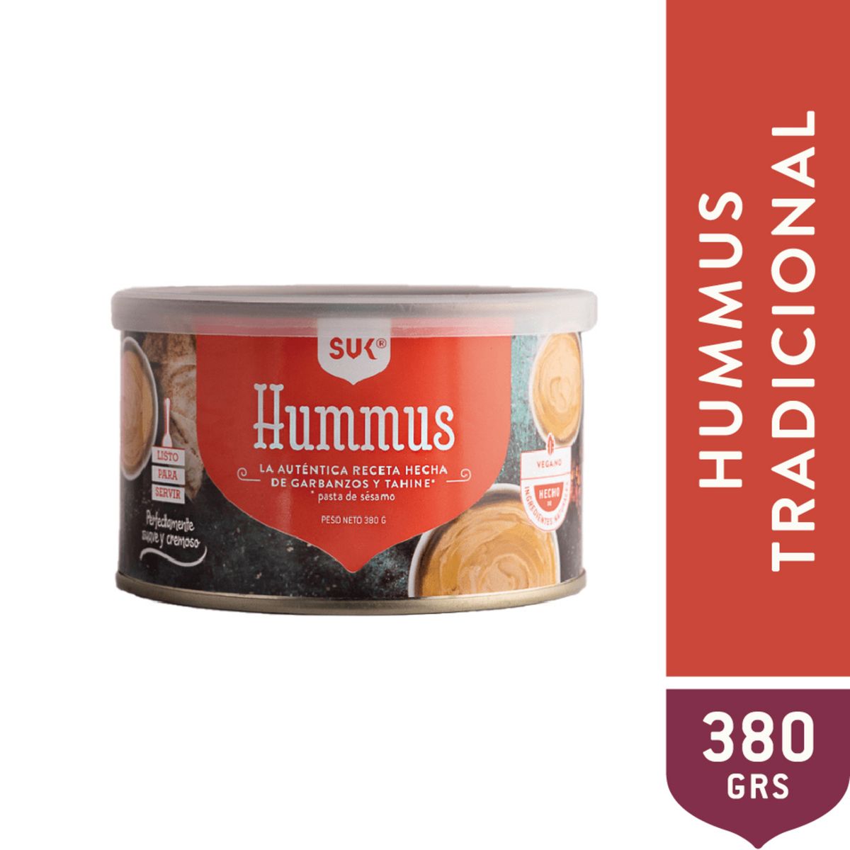SUK - HUMMUS CLASICO SUK 380GR