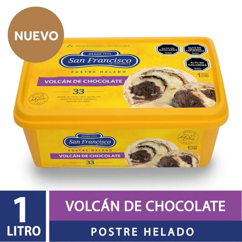 SAN FRANCISCO - POSTRE VOLCAN DE CHOC 1LT SAN FCO 1LT