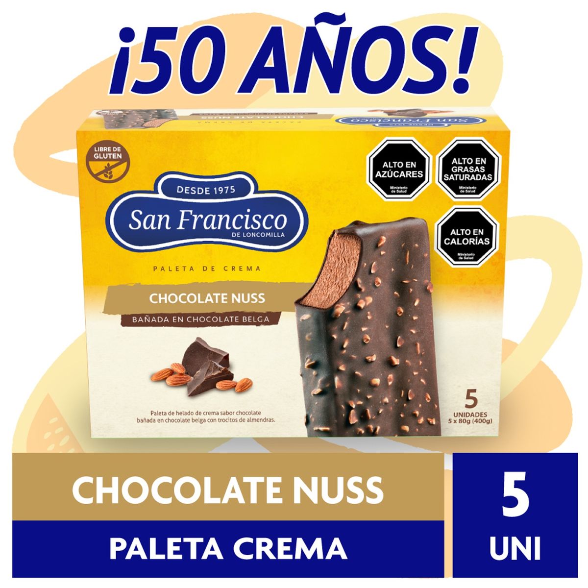 SAN FRANCISCO - MPK PALETA CHO/NUS X5U SAN FCO 5 UND