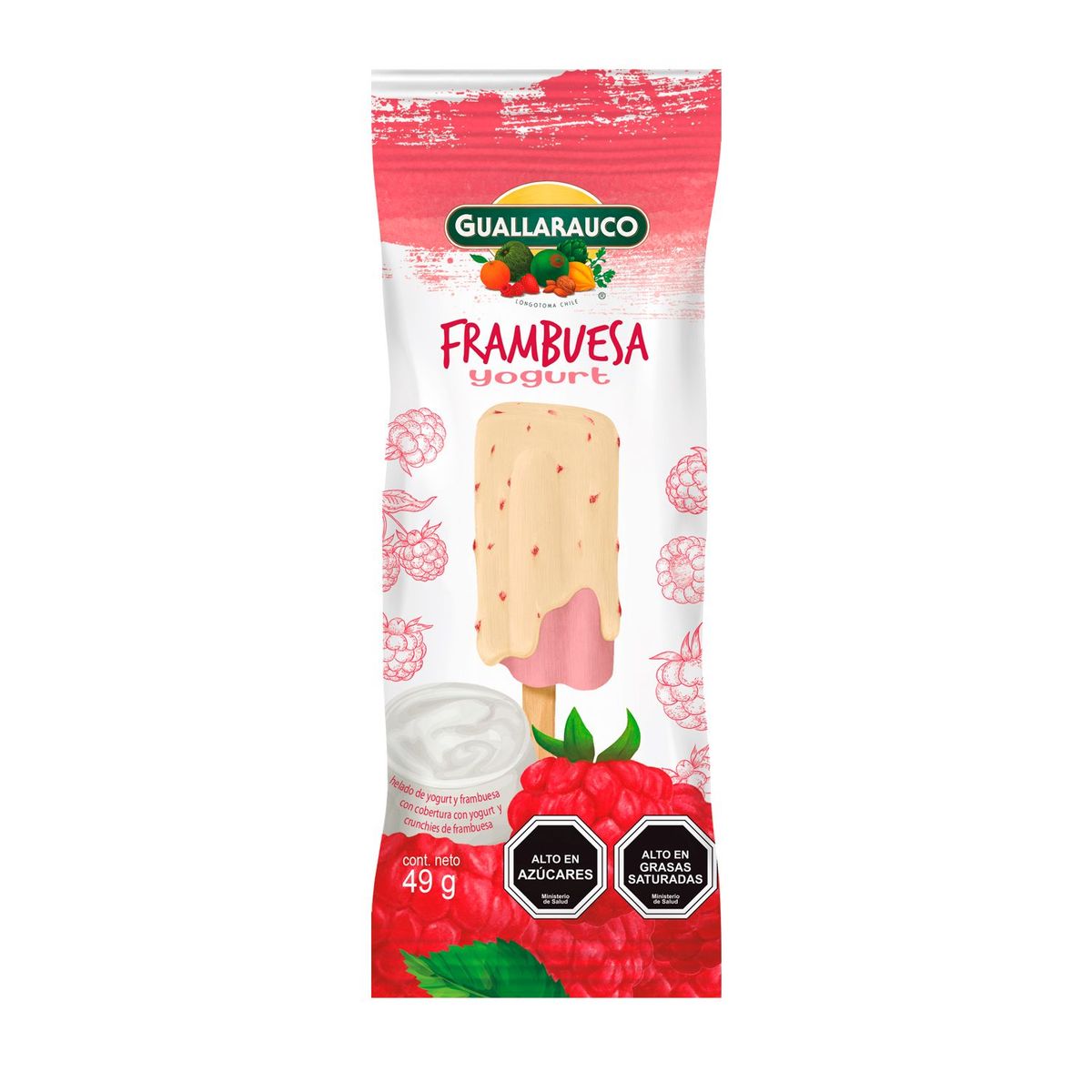 GUALLARAUCO - HELADOS YOG FRAMB GUALLARAUCO 342GR