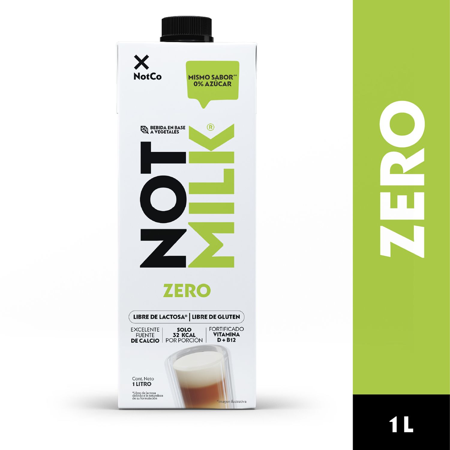 Bebida Vegetal NotMilk Zero Azúcar 1 L | Tottus Chile
