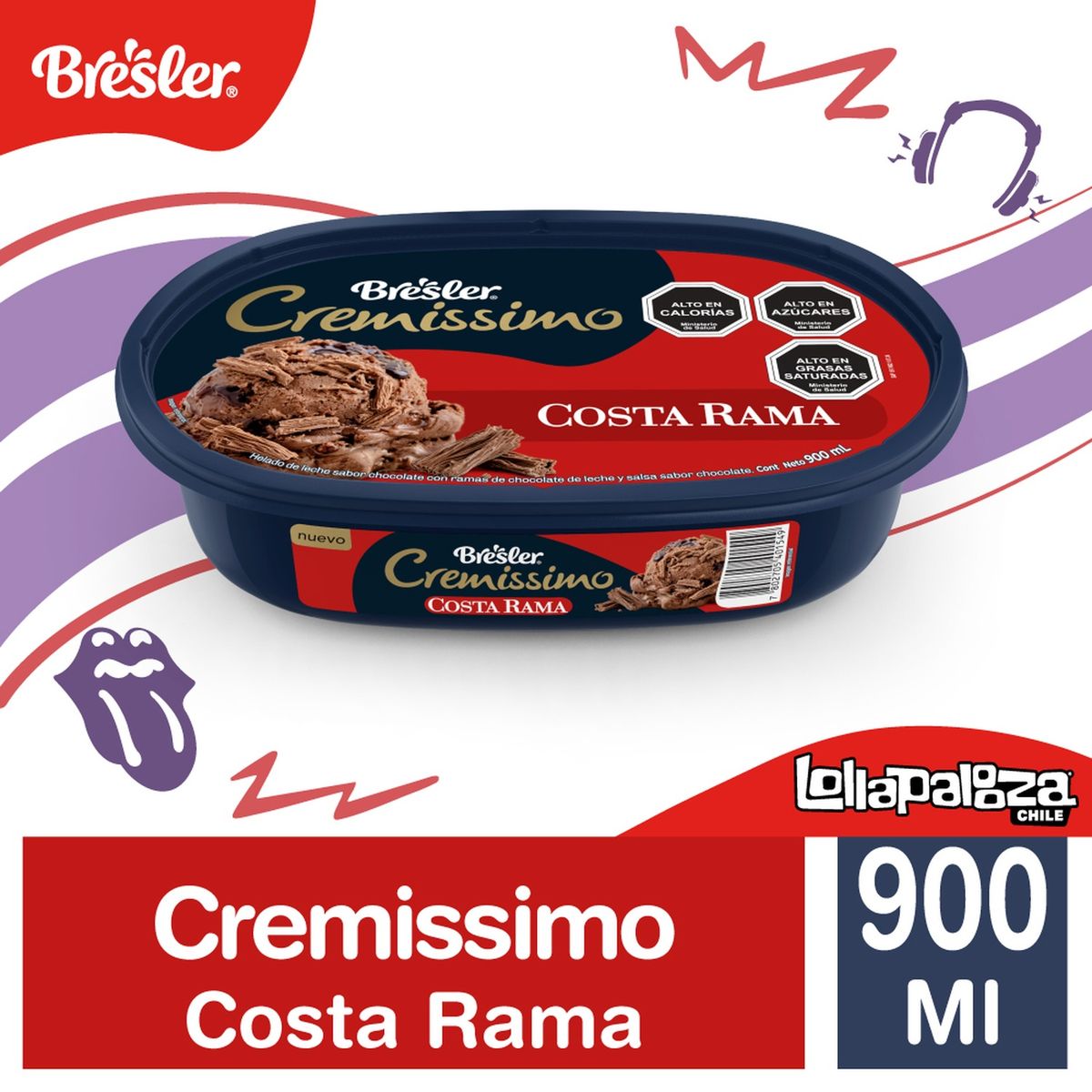 BRESLER - POTE COSTA RAMA BRESLER 900ML