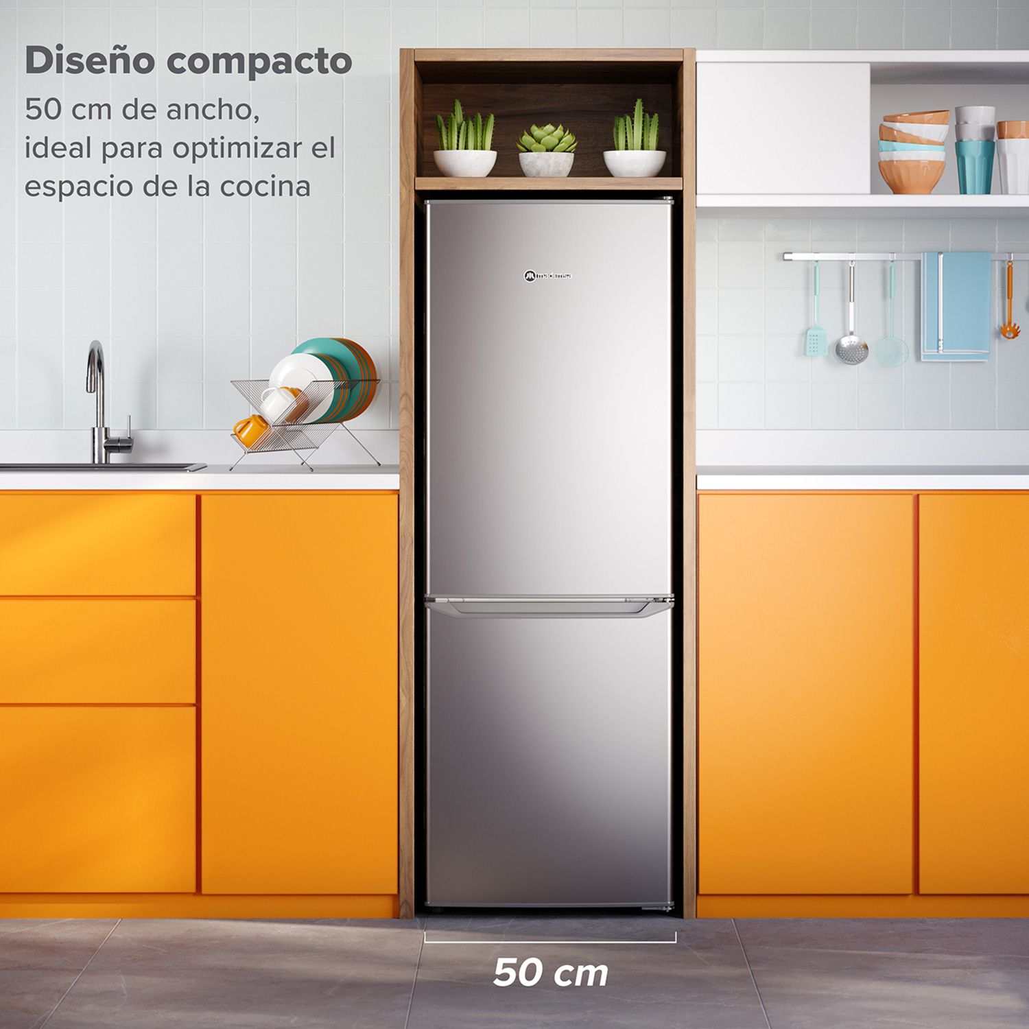 Refrigerador 173 Litros MED165 | Tottus Chile