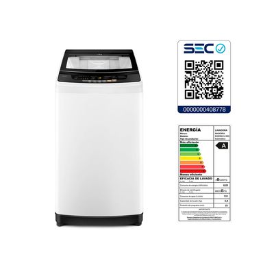 Imagen 2 del producto Lavadora Automática Carga Superior 9,5kg Blanca
