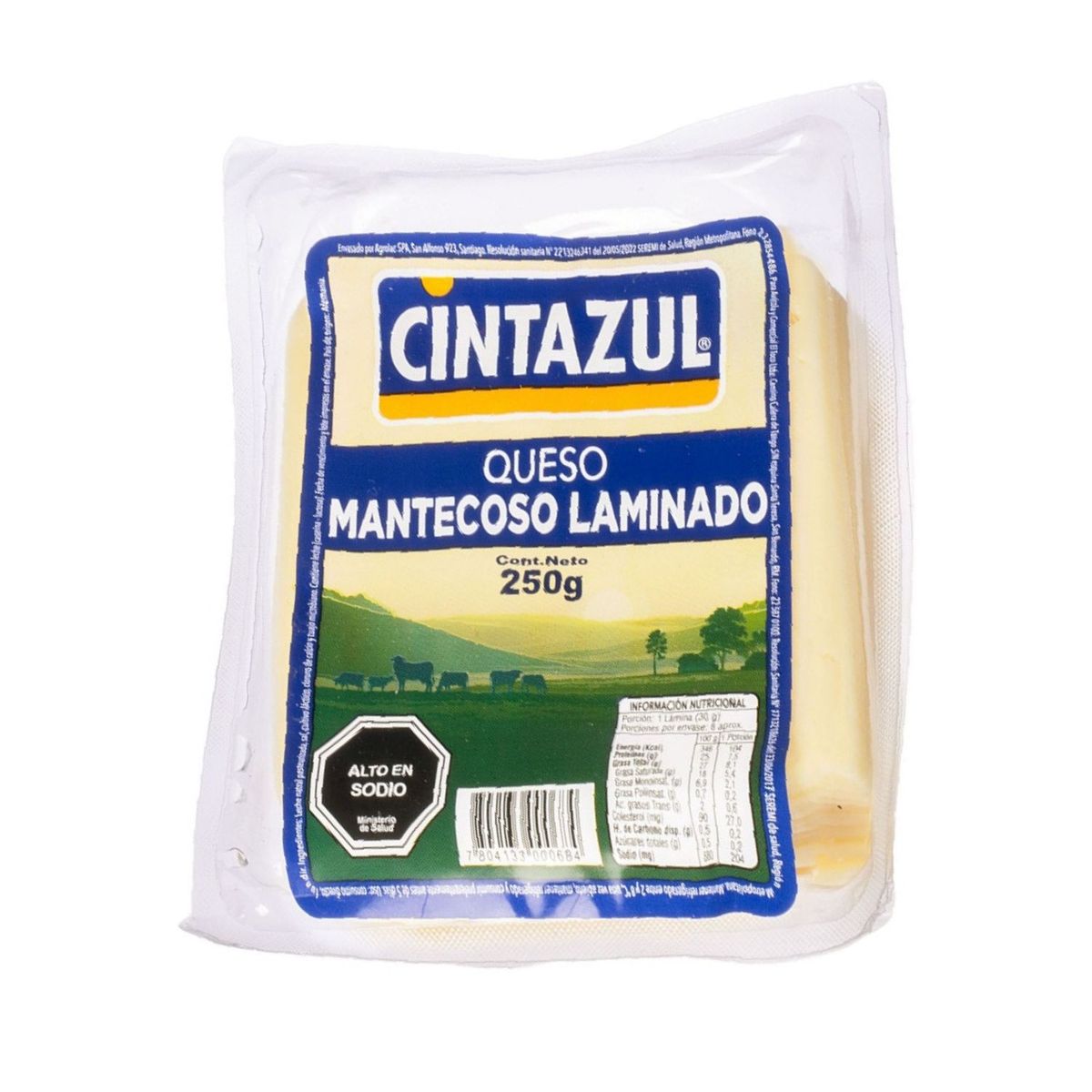CINTAZUL - Queso Mantecoso Laminado