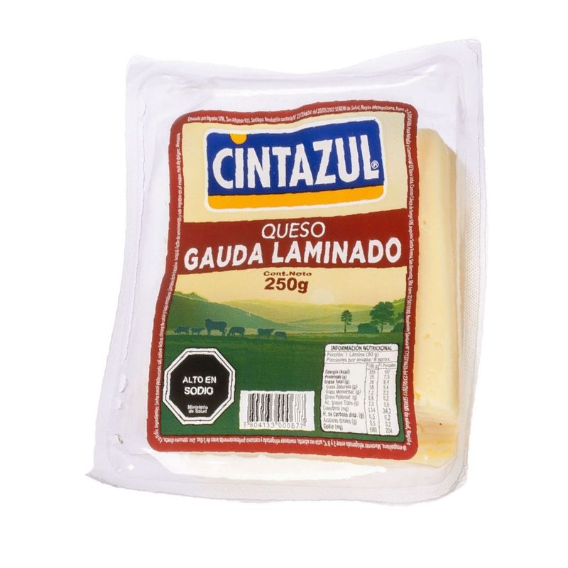 CINTAZUL - Queso Gauda Laminado