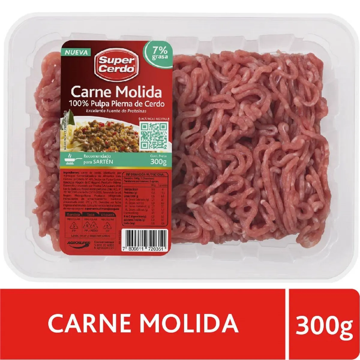 SUPER CERDO - Carne Molida de Cerdo