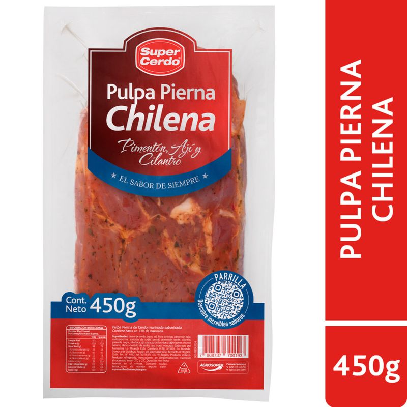 SUPER CERDO - Pulpa de Cerdo a la Chilena
