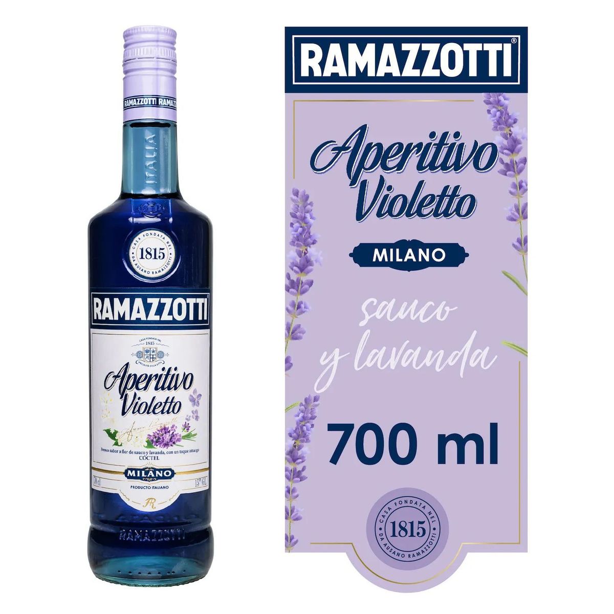RAMAZZOTTI - Licor Italiano Ramazzotti Violetto 15°