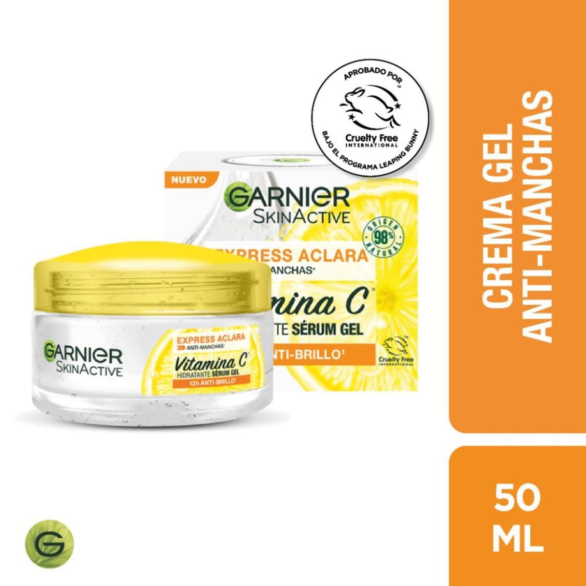 GARNIER - Crema Gel Hidratante Garnier Express Aclara