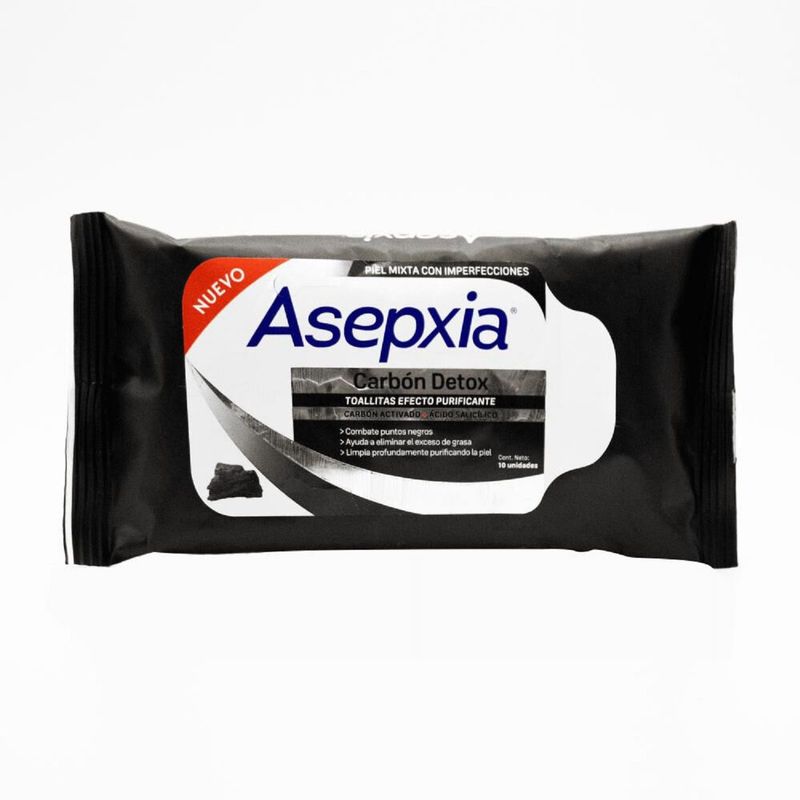 ASEPXIA - Toallitas Faciales Detox