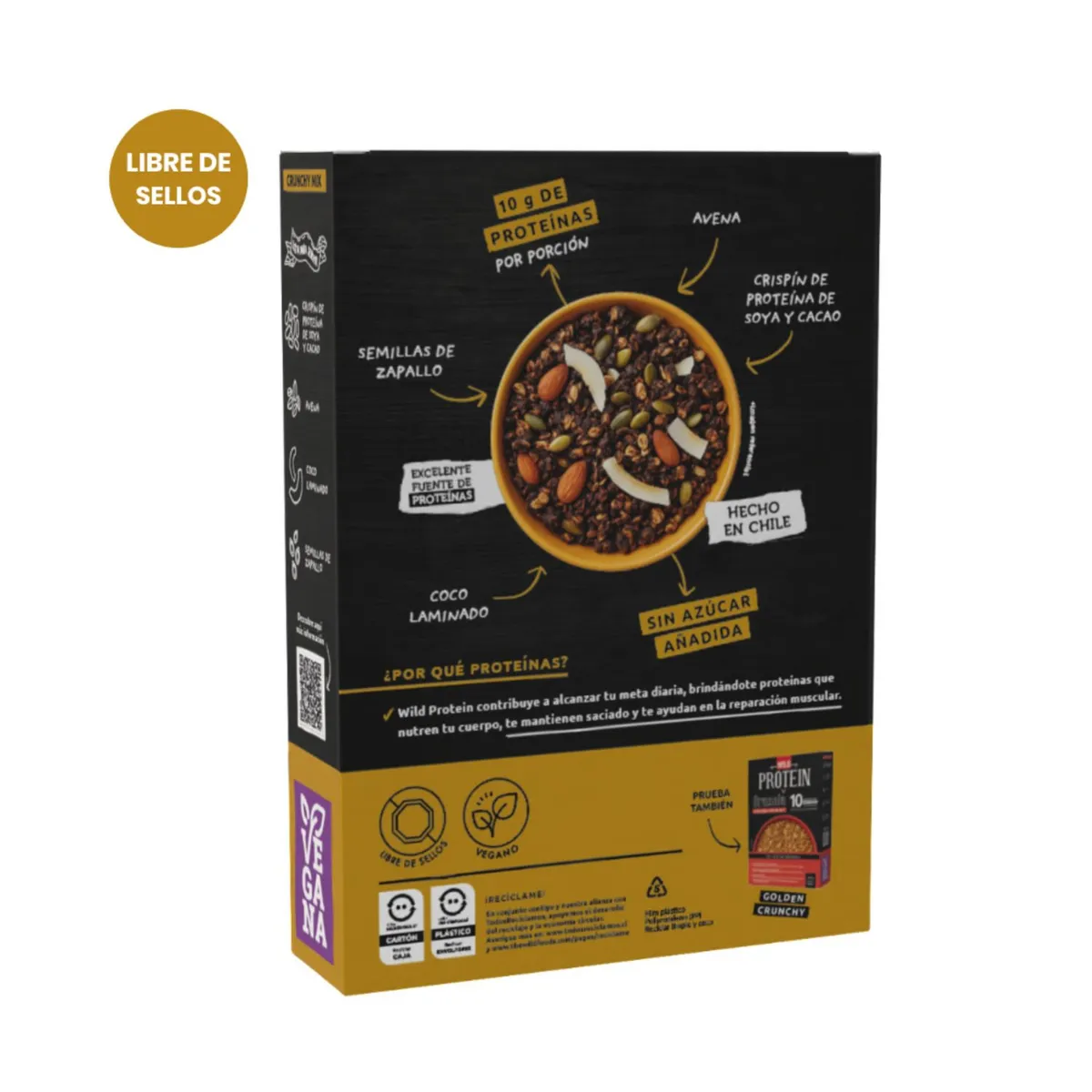 WILD PROTEIN - Granola Crunchy Mix Wild Protein 300 g