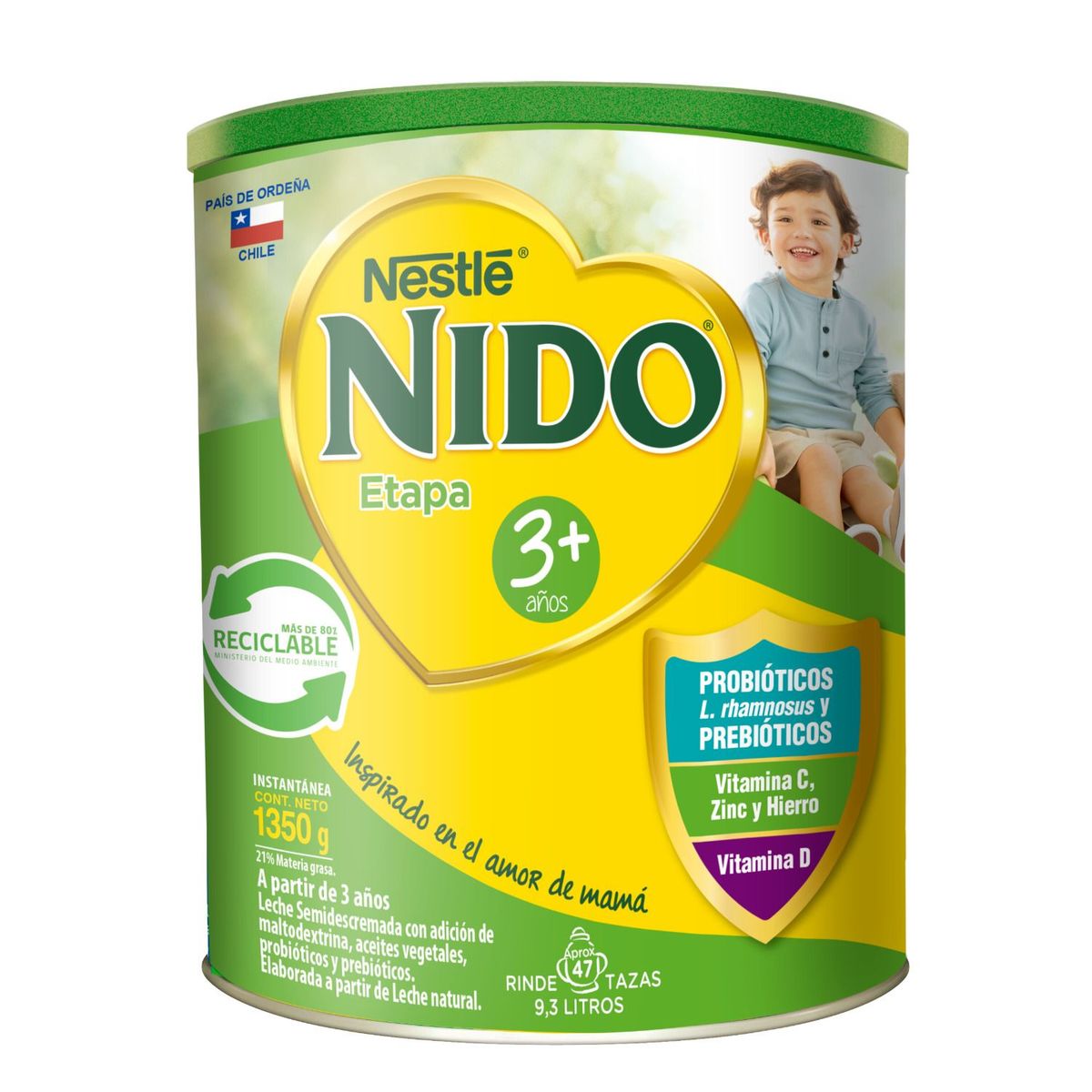 NIDO - Leche en Polvo Etapa  3+