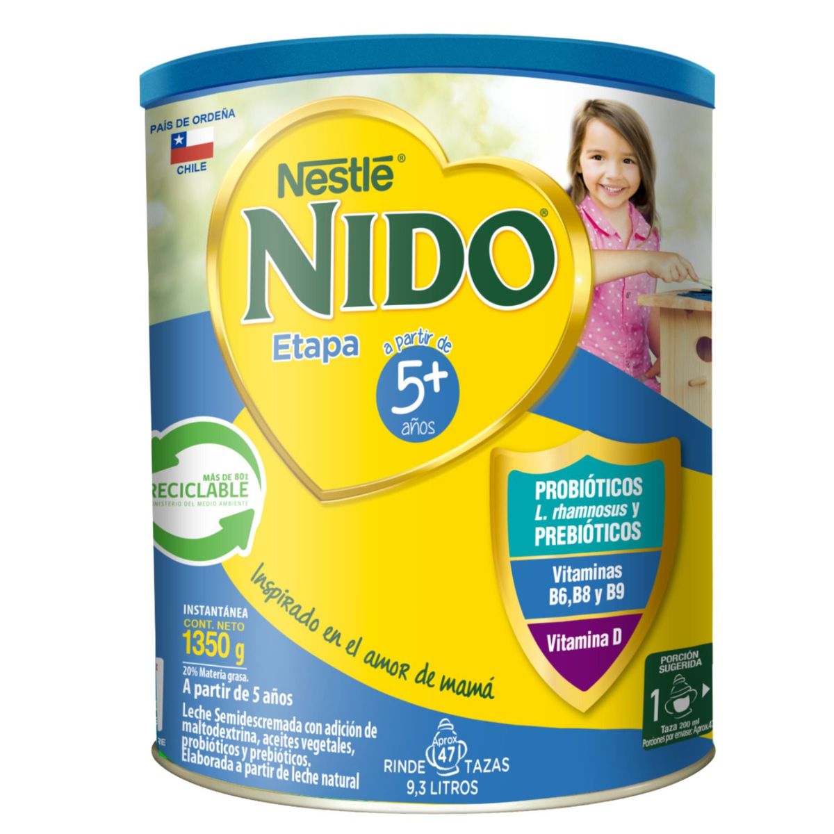 NIDO - Leche en Polvo Nido Etapa 5+