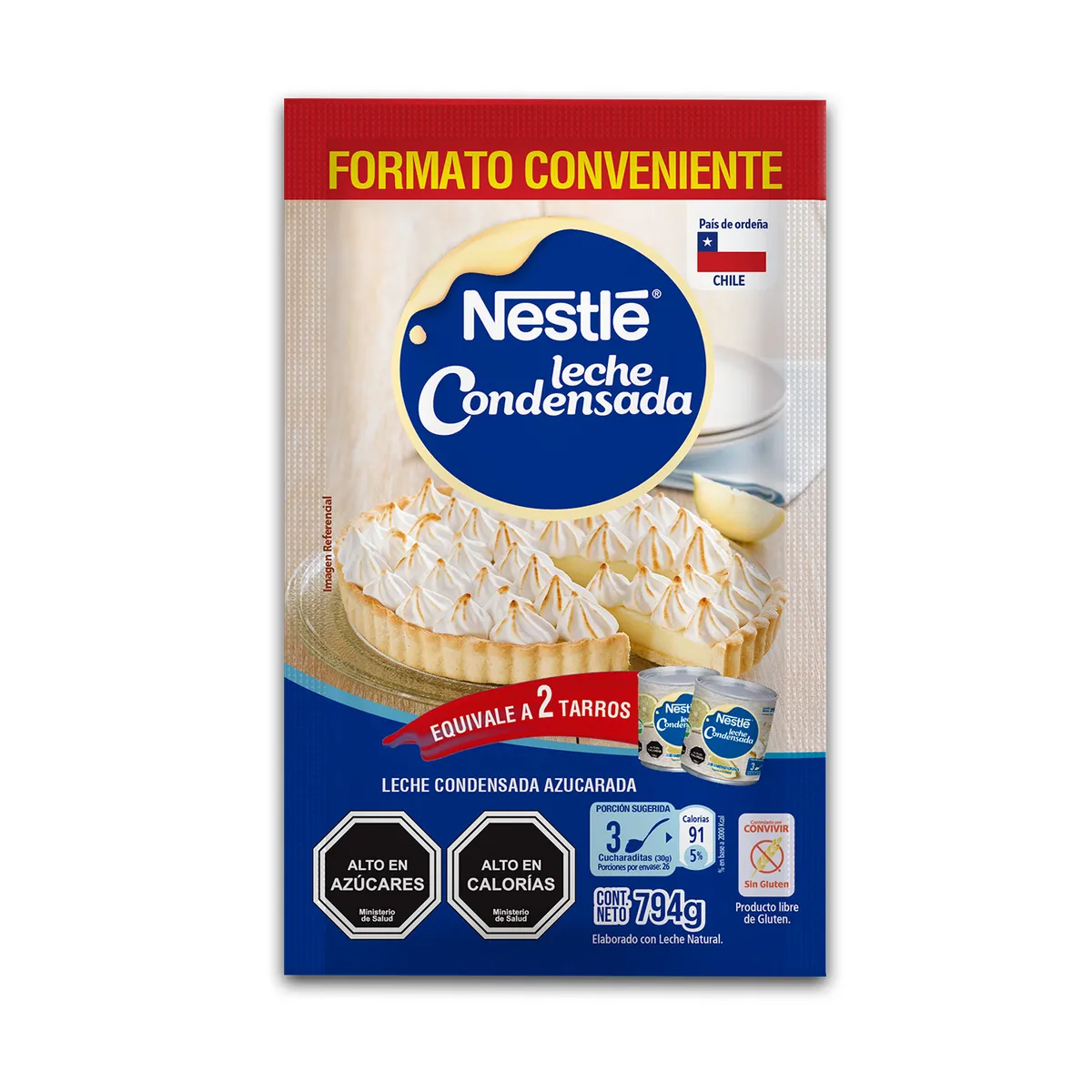 NESTLE - LECHE CONDENSADA DOYPACK NESTLE 0.794 KL