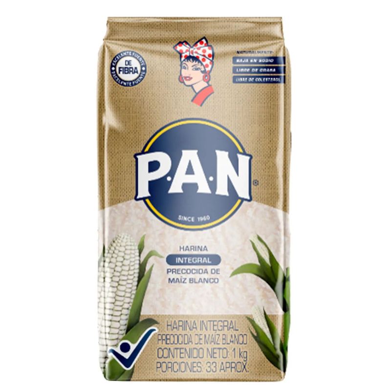 PAN - HARINA MAIZ INTEGRAL PAN 1 KL