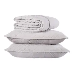 CASA JOVEN - Cubrecama Corduroy 2.0 Plazas Gris